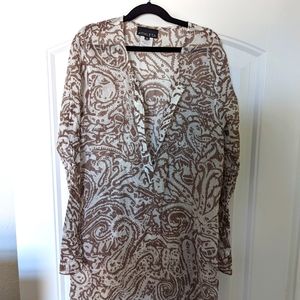 Athleta Long Sleeve Button Up Blouse